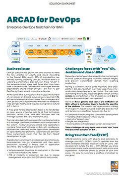 ARCAD for DevOps Datasheet