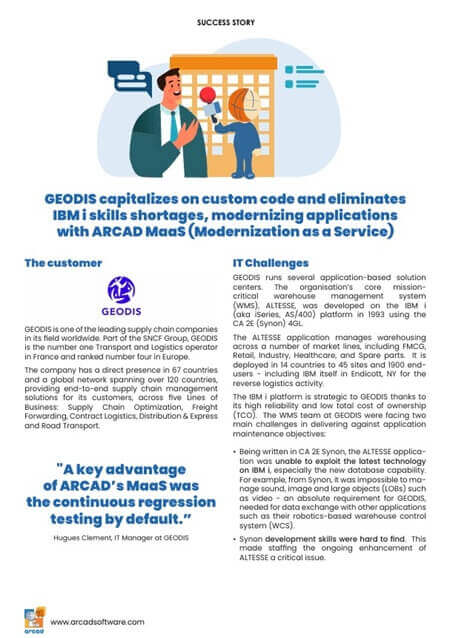 Success Story GEODIS