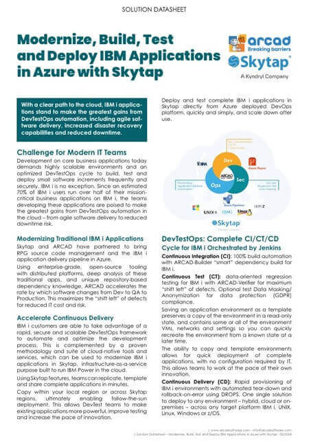 Skytap Datasheet