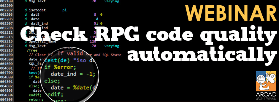 Check RPG code quality, automatically