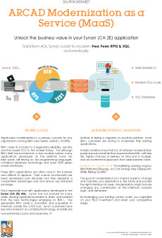 ARCAD MaaS Datasheet