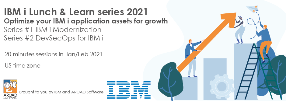 Banner Webinar - IBM i Lunch Learn series 2021 - US time zone