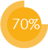 70 Percent Picto pictogramme 70 percent