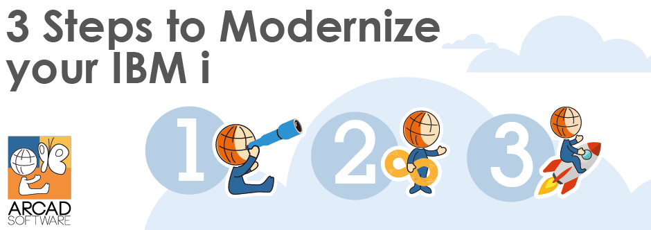 3 steps to modernize IBMi banner