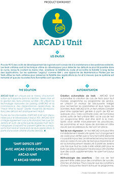 Datasheet - ARCAD CodeChecker