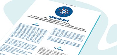 ARCAD API Datasheet