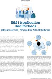 datasheet-application-healthcheck Datasheet - IBM i Application Healthcheck