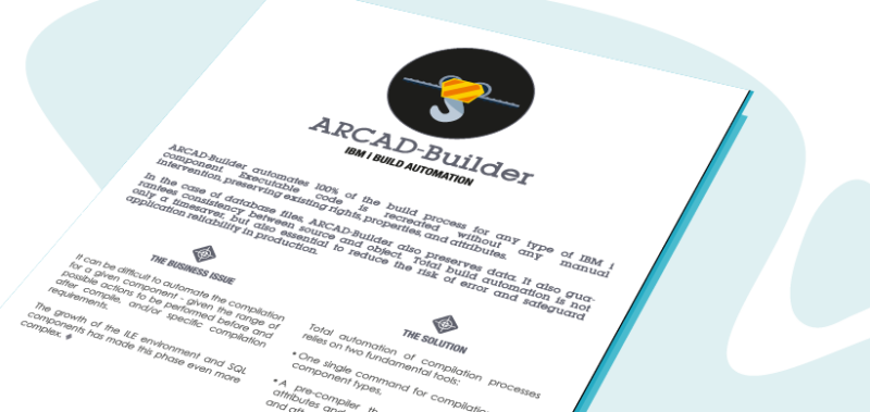 Datasheet ARCAD Builder