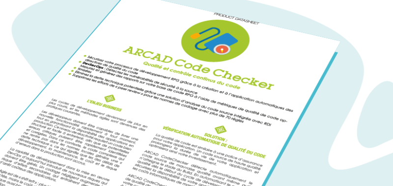 Datasheet ARCAD CodeChecker