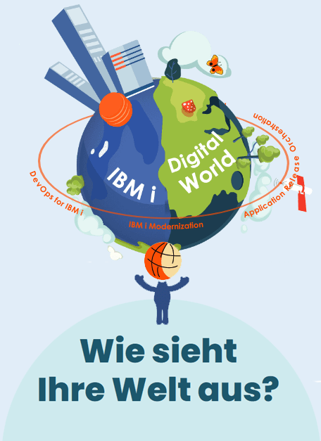 Wie sieht Ihre Welt aus Illustration