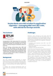 Customer Success Story - Seylan Bank ARCAD for DevOps & DROPS