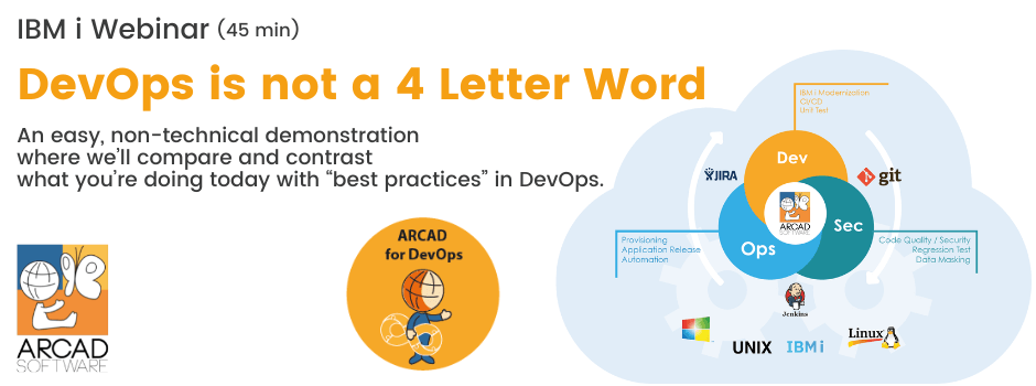 DevOps is not a 4 Letter Word Webinar banner -without date