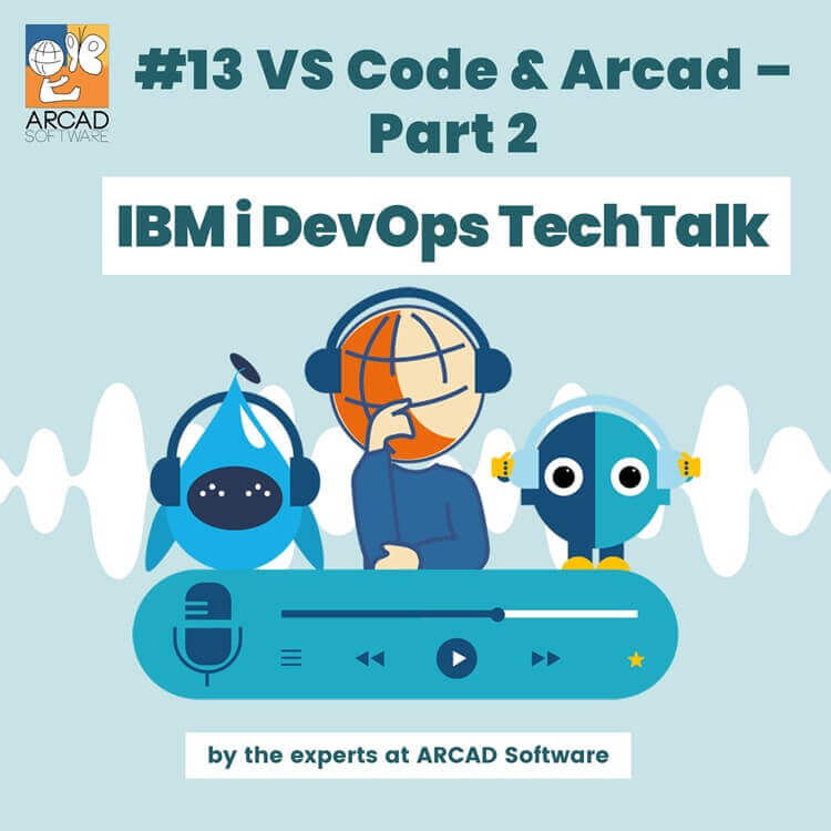 Bannière Techtalk VS Code ARCAD PART 2