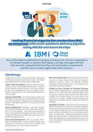 Case Study Leading Financial Organization