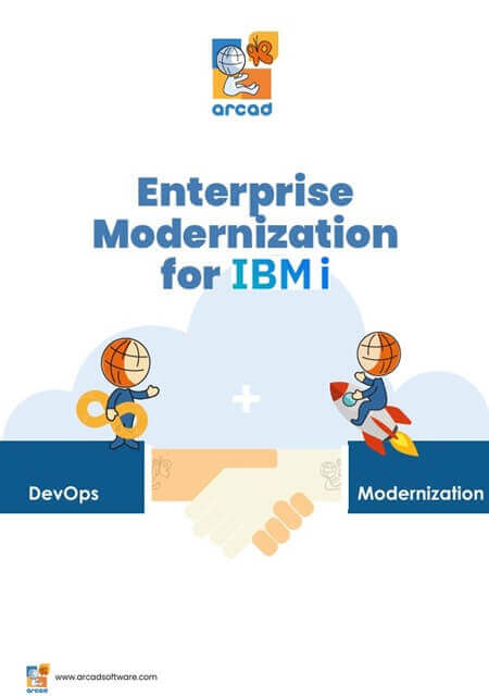 Banner Brochure Enterprise Modernization fOr IBM i