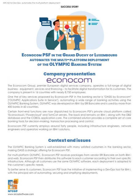 Banner Success Story Econocom PSF