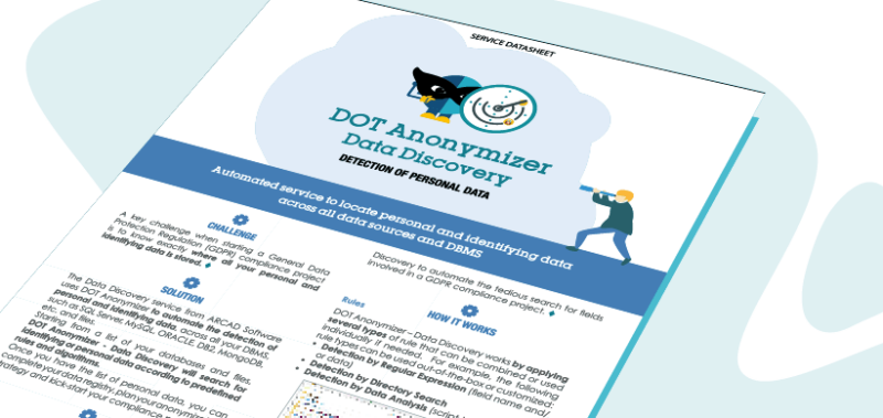 DOT Anonymizer - Data Discovery - DOT - Data Oriented Testing