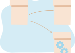 Illustration Drawing your deployment process